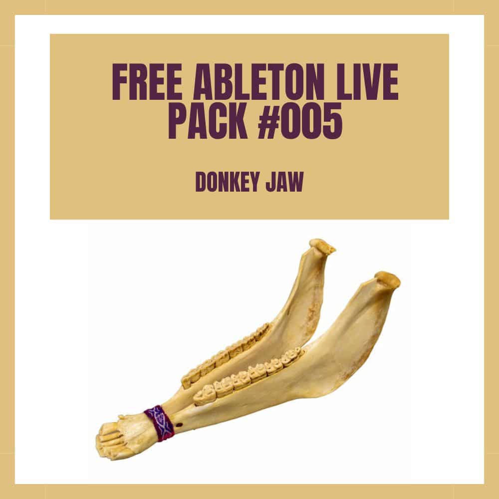 Free Ableton Live Pack #005 Donkey Jaws