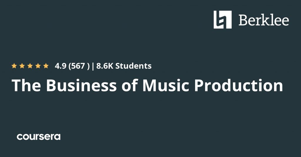 Berklee business-music-production best music industry courses online