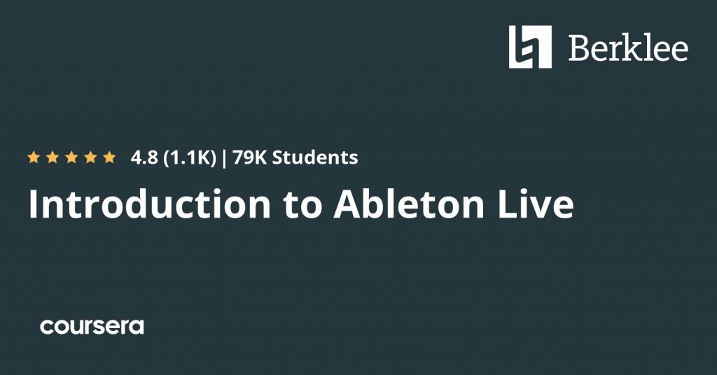 Berklee Ableton Live Course Online