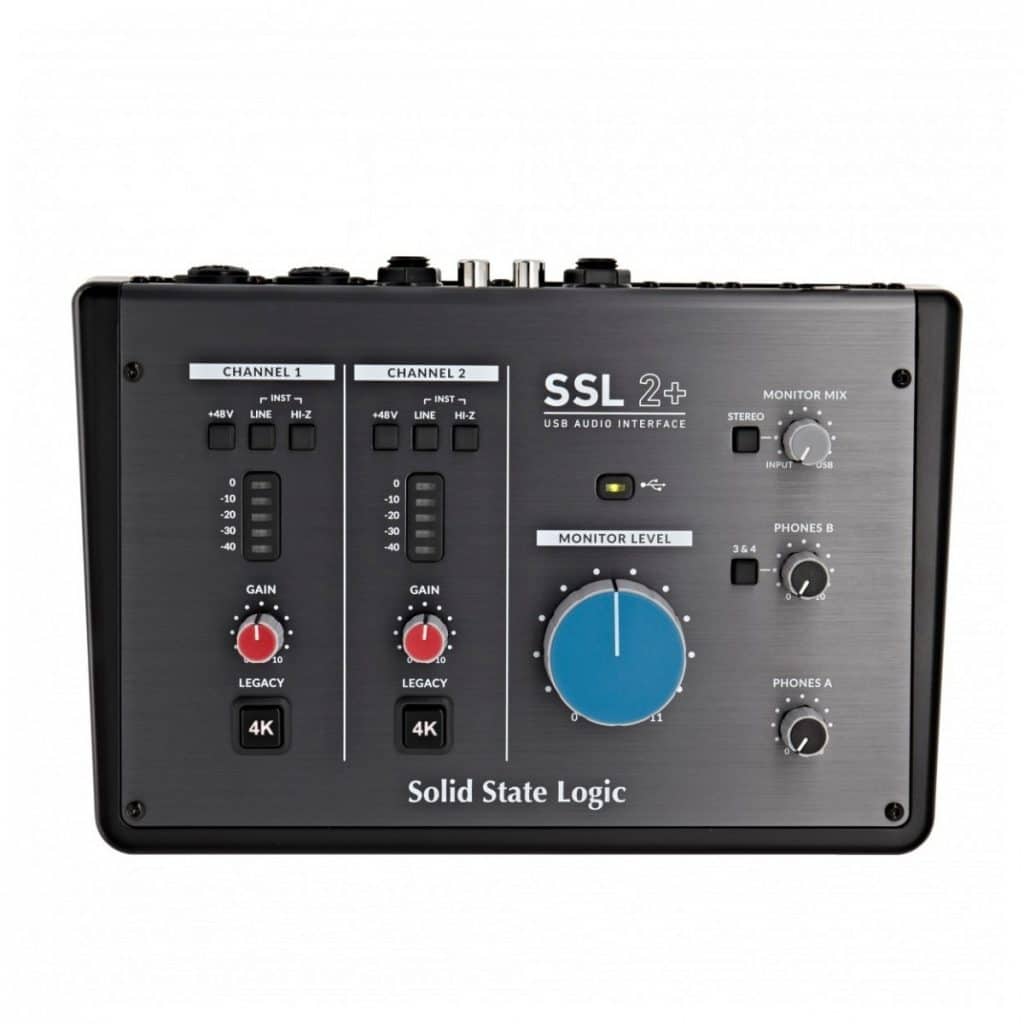 SSL2 profile audio Interface for Ableton