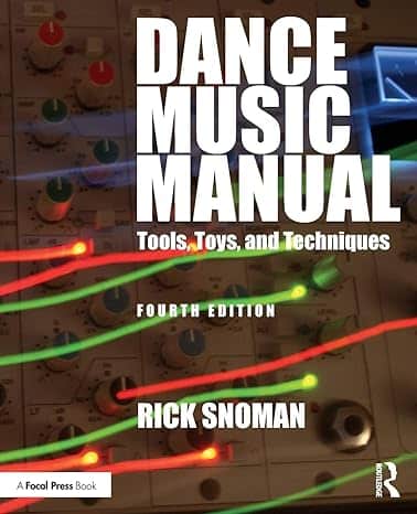 Dance Music Manual book cover by Rick Snowman.