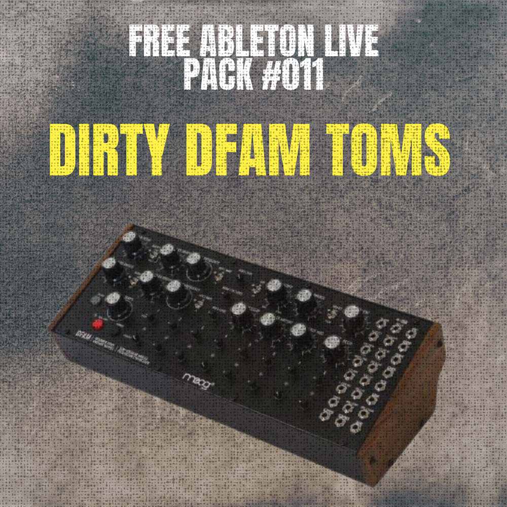 Free Ableton Pack #011 DFAM Toms